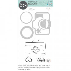 Framelits Dies w/Stamps Set - Memory Maker