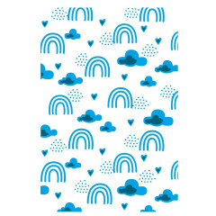 Multi-Level Embossing Folder - Rainbow Sky