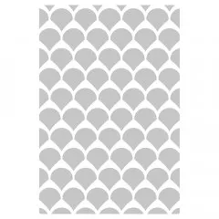 Multi-Level Embossing Folder - Fan Tiles