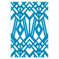 Multi-Level Embossing Folder - Geo Diamonds