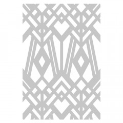 Multi-Level Embossing Folder - Geo Diamonds