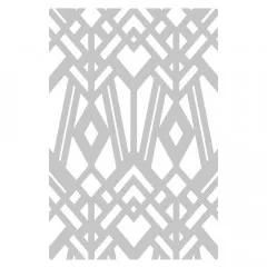 Multi-Level Embossing Folder - Geo Diamonds