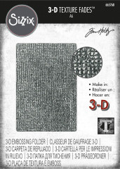 3D Embossing Folder - Woven