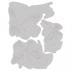 Thinlits Die Set by Tim Holtz - Brushstroke Butterflies