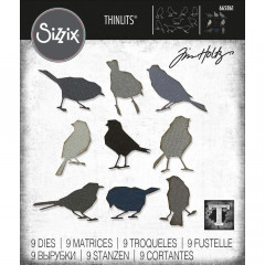 Thinlits Die Set by Tim Holtz - Silhouette Birds