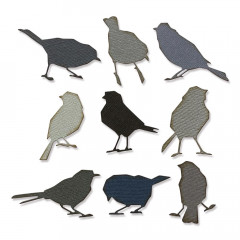 Thinlits Die Set by Tim Holtz - Silhouette Birds