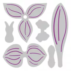 Thinlits Die Set - Orchid