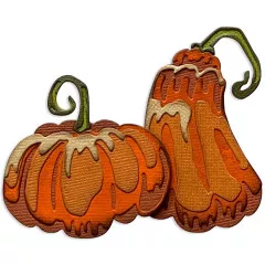 Thinlits Die Set by Tim Holtz - Pumpkin Duo Colorize