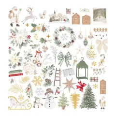 Spellbinders - Sleigh Bells Ring - Die Cut Ephemera by Rosie's Studio