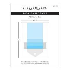 Spellbinders - Kinetic Card Bases - Waterfall Kinetic Card Blanks