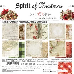 Spirit Of Christmas - 8x8 Basic Paper Set by Renata Ludwinska