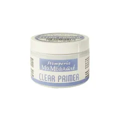 Tiegel mit transparentem Stamperia MixMediaArt Clear Primer, 150 ml.