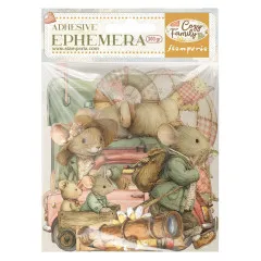 Stamperia Ephemera - Cozy Family