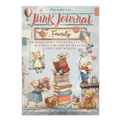 Stamperia - Junk Journal Backgrounds, Stickers, Cut-Outs - Family