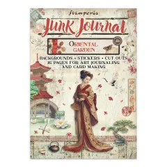 Stamperia - Junk Journal Backgrounds, Stickers, Cut-Outs - Oriental Garden