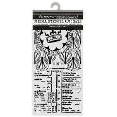 Stamperia Thick Stencil - Our Way - Crown