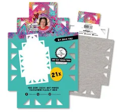 Art by Marlene - Die-Cut Paper Tags - Art Deco Tags