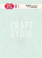 Craft and You - Cutting Dies - Bubble Background