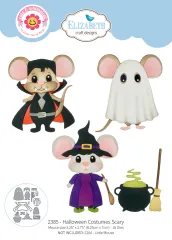 Metal Cutting Die - Snuggle Season - Halloween Costumes Scary