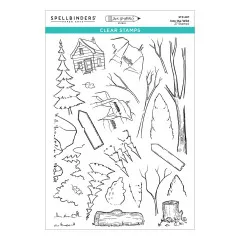 Spellbinders Clear Stamps - Storybook Illustrations - Into the Wild by Josh Griffiths