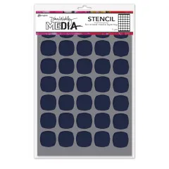 Dina Wakley Media Stencils - Small Squovals
