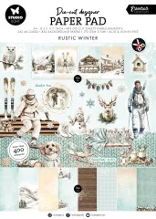 Studio Light - Die-Cut Paper Pad - Rustic Winter