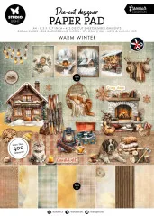 Studio Light - Die-Cut Paper Pad - Warm Winter
