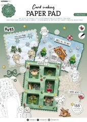 Studio Light A4 Card Making Pad - Sweet Stories - Christmas