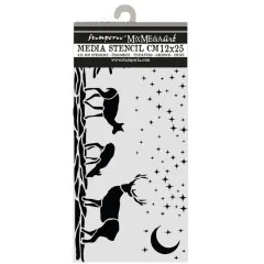 Stamperia Thick Stencil - Christmas Deers