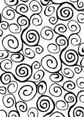 Tim Holtz Cling Stamps - Components - Swirls