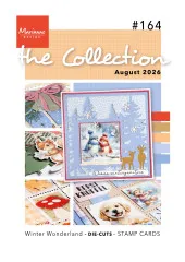 Titelseite des Katalogs "The Collection #164", August 2026, mit Winter-Wonderland-Kartenmotiv.