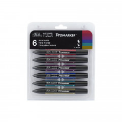 Winsor and Newton ProMarker Set - Rich Tones