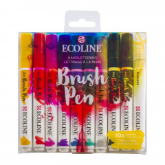 Ecoline Brushpen Set (10er) - Handlettering