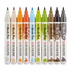 Ecoline Brushpen Set (10er) - Architect