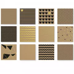 Love It Printed Kraft 6x6 Paper Pad