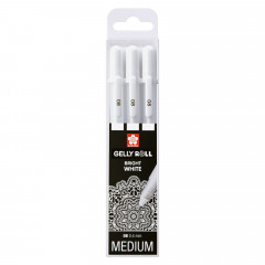 Gelly Roll Gelstifte Set - Weiss Bright (3x08)