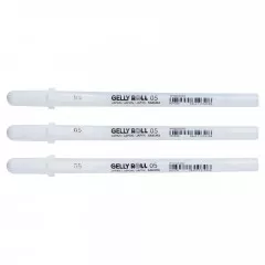 Gelly Roll Gelstifte Set - Weiss Fine (3x05)