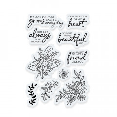 Tonic Studios Topper Essentials Stamp Set