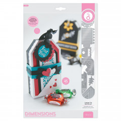 Dimensions Die - Luggage Tag Box