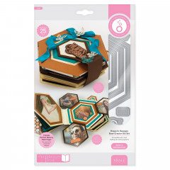 My Memory Book Die Set - Hopes in Hexagon Base Creator