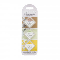 Nuvo Diamond Hybrid Ink Pads - Woodland Walk