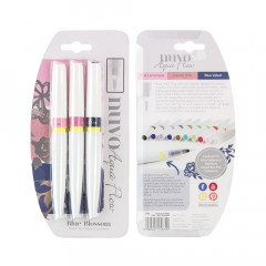 Nuvo Aqua Flow Pens - Blue Blossom