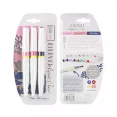 Nuvo Aqua Flow Pens - Blue Blossom