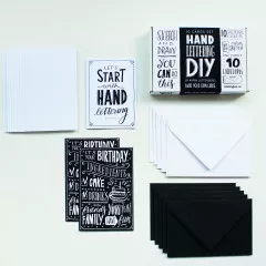 Paperfuel DIY Handletterbox Make your own Cards