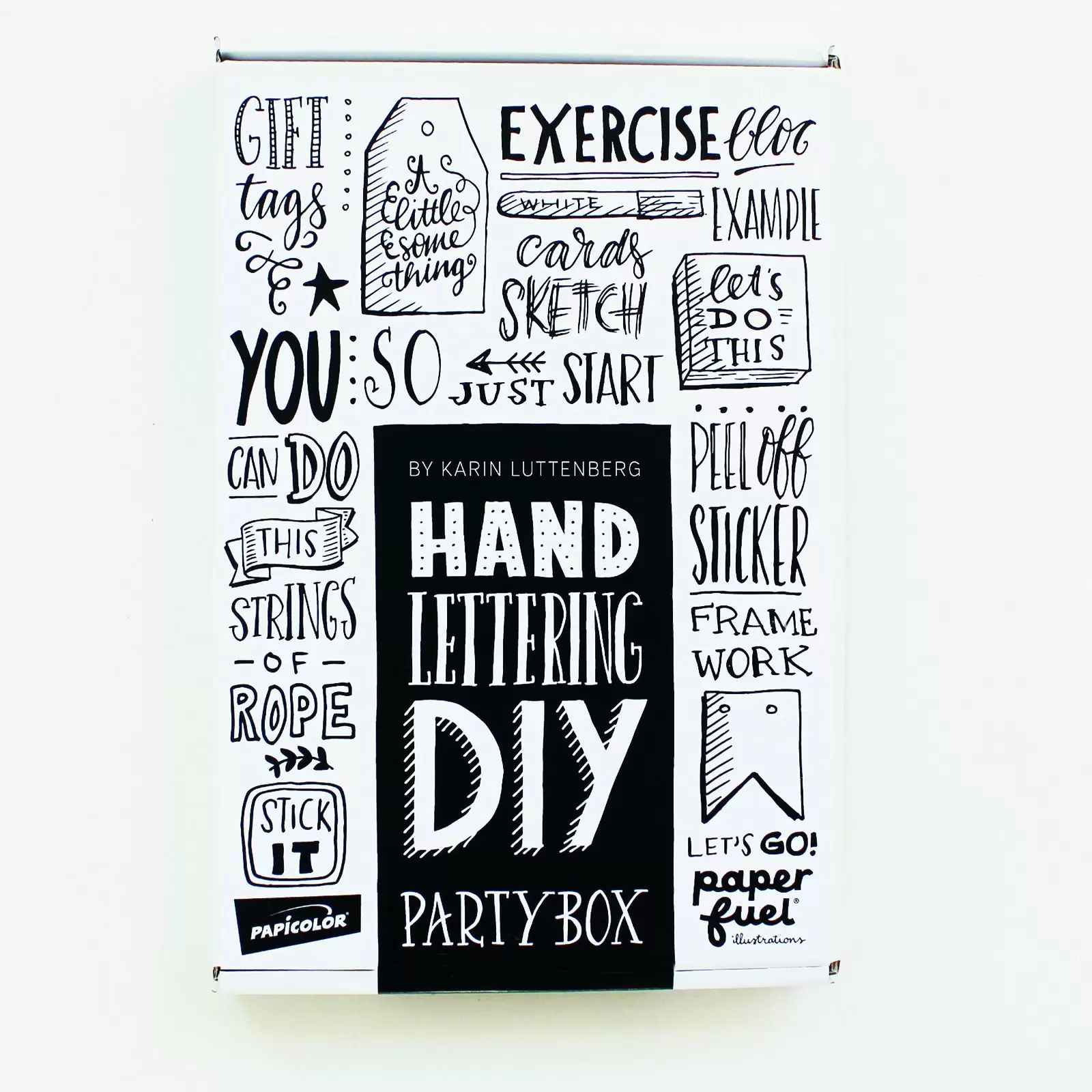Paperfuel DIY Handlettering Partybox