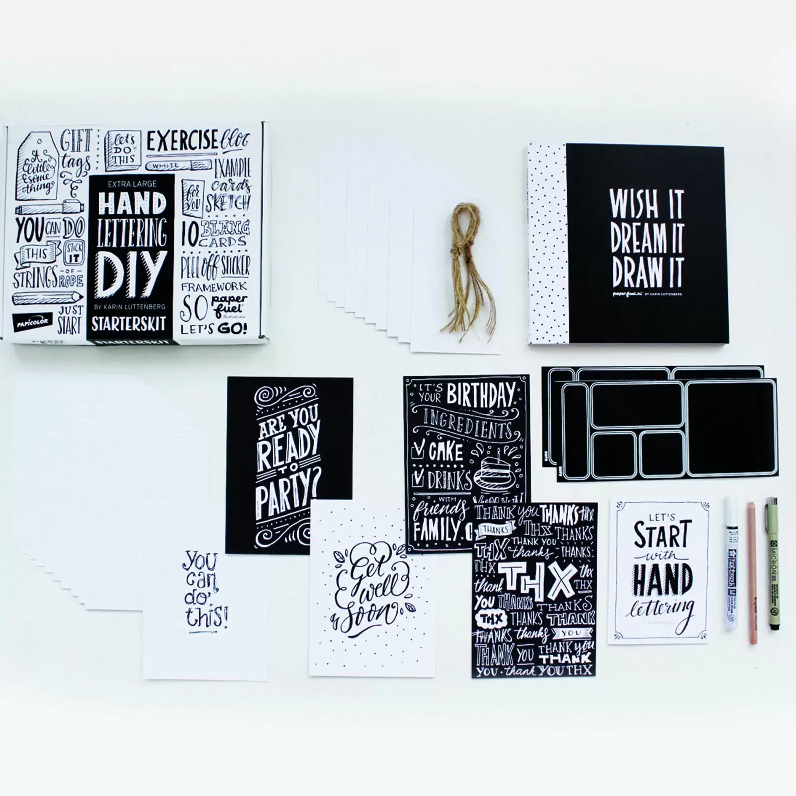 Paperfuel DIY Handletterbox Starterkit