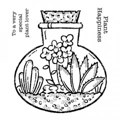 Clear Stamps - Terrarium