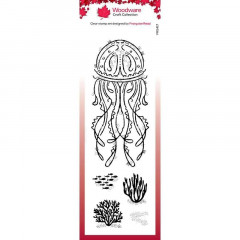 Woodware Clear Stamps - Jelly Fish