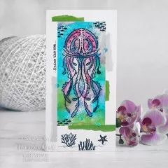 Woodware Clear Stamps - Jelly Fish