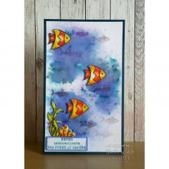 Woodware Clear Stamps - Coral Reef